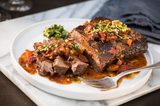 Savory Braised Beef Brisket with Zesty Gremolata