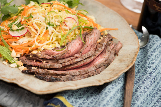 Asian Flank Steak Salad