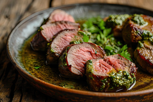 Tip of Filets with Chimichurri Sauce