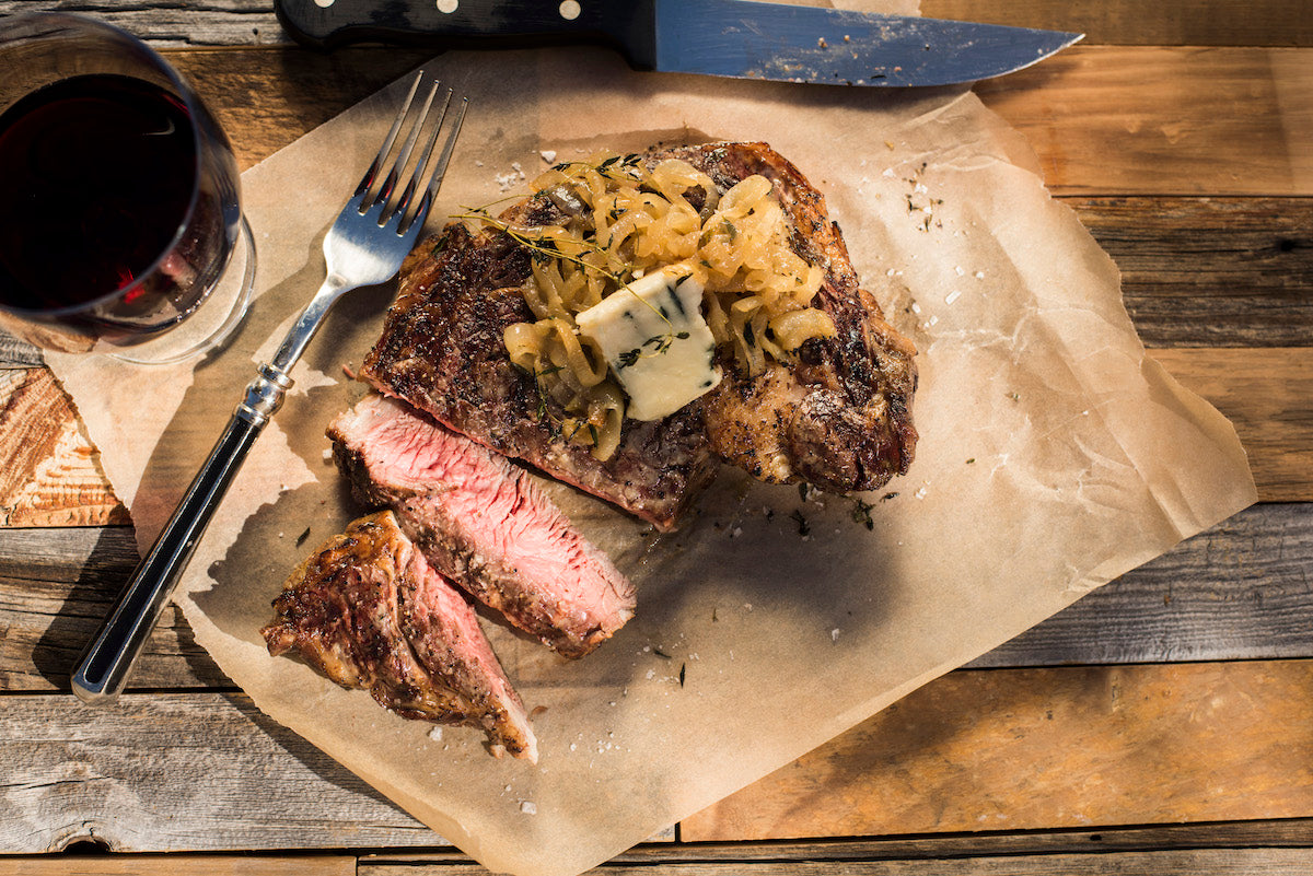 Cooked Ribeye Steak